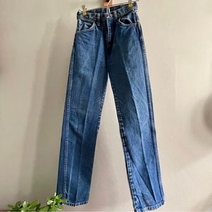 Vintage Wrangler Western Jeans Size 5 Inseam 34